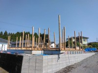 建て方作業