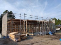 建て方作業