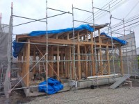 建て方作業