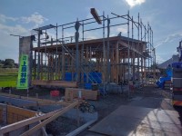 建て方作業