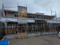 建て方作業