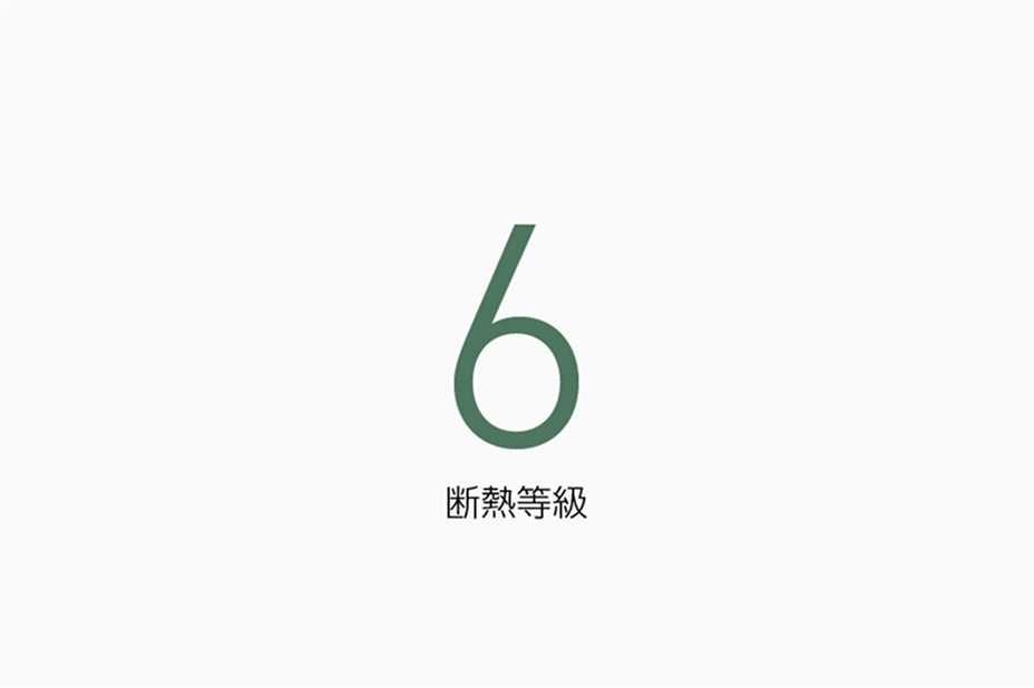 断熱性能 : 等級 6
