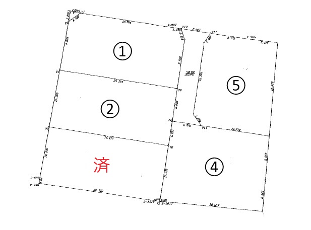 【三股町】樺山（榎堀）(5区画)分譲地
